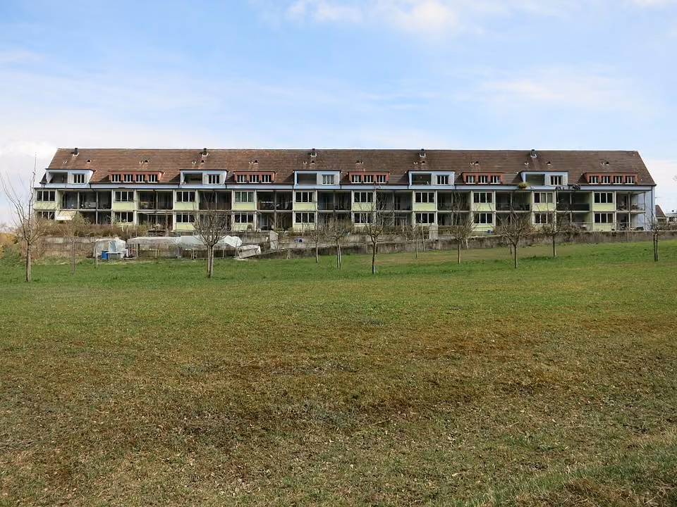 L’ensemble de logements coopératifs Entlisberg à Zurich-Wollishofen.