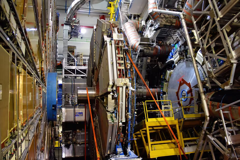 Le détecteur ATLAS au CERN.